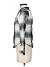 Maurices Plaid Silver Long Sleeve Button-Down Shirt Size M - photo 5