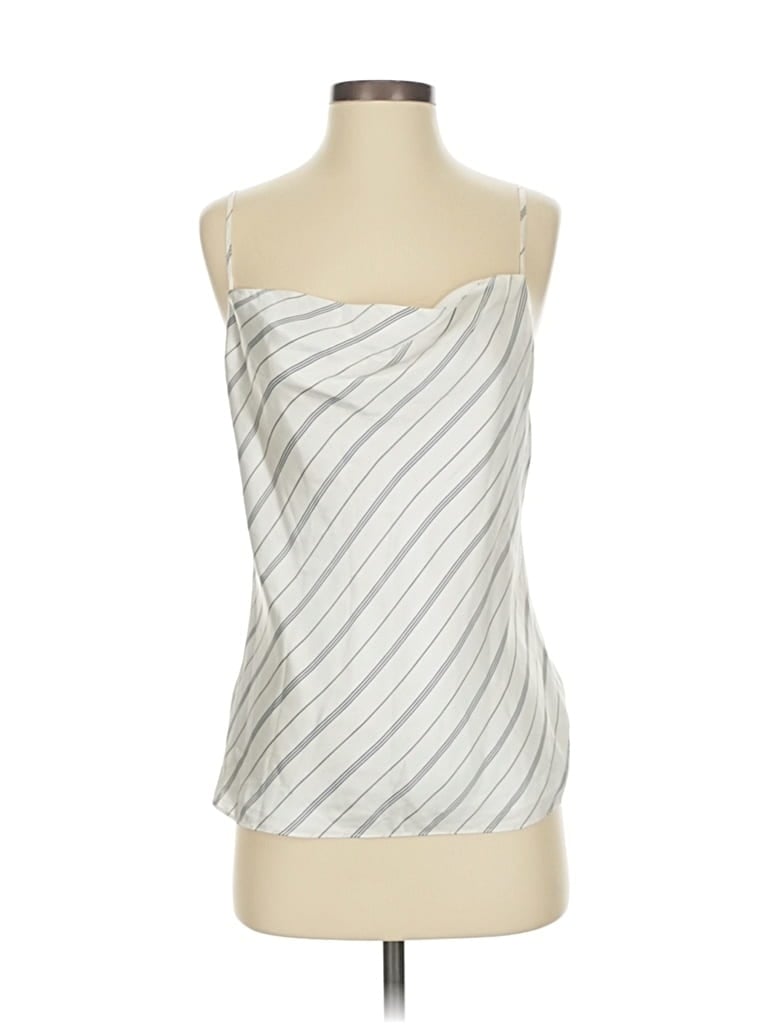 L'AGENCE Pre-owned Sleeveless Blouse In White