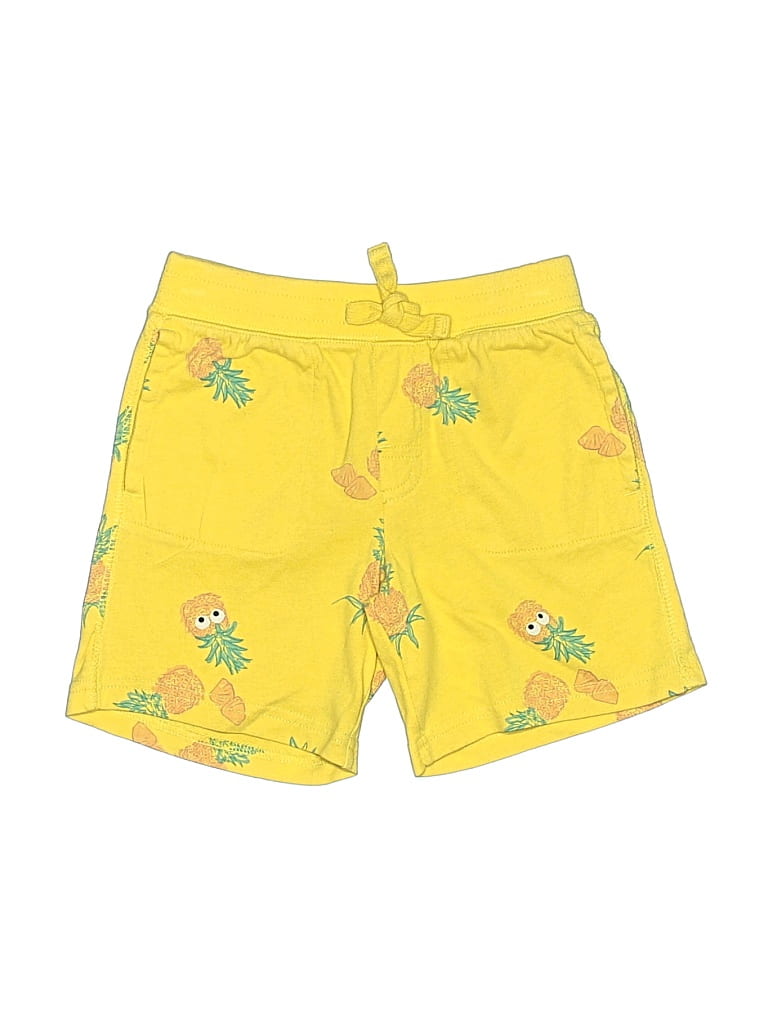 Pre-owned Baby Gap Kids' Board Shorts In Yellow