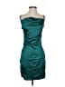 Unbranded Solid Teal Cocktail Dress Size XS - photo 1