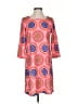 Aryeh Print Orange Casual Dress Size S - photo 1