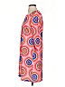 Aryeh Print Orange Casual Dress Size S - photo 5