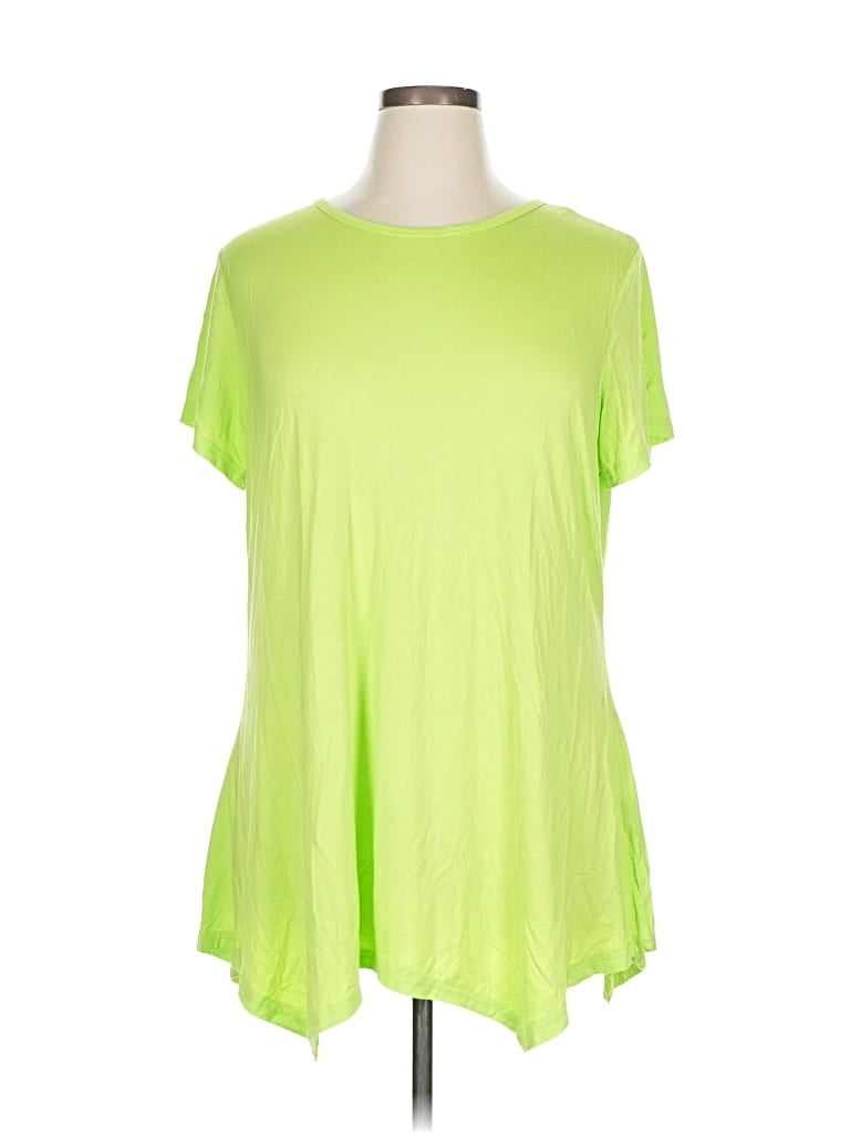 Pre-owned Assorted Brands Short Sleeve T-shirt In Green