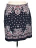 Talbots Paisley Blue Casual Skirt Size 8 - photo 1