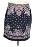 Talbots Paisley Blue Casual Skirt Size 8 - photo 2