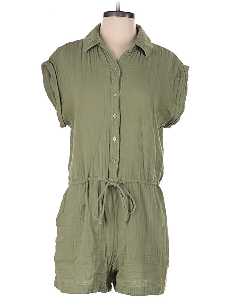 Pre-owned Old Navy Romper In Green