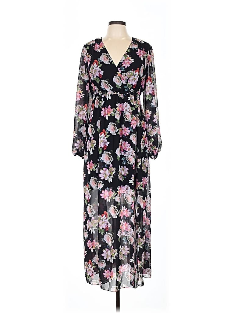 Pre-owned Inc International Concepts Casual Dress In Black