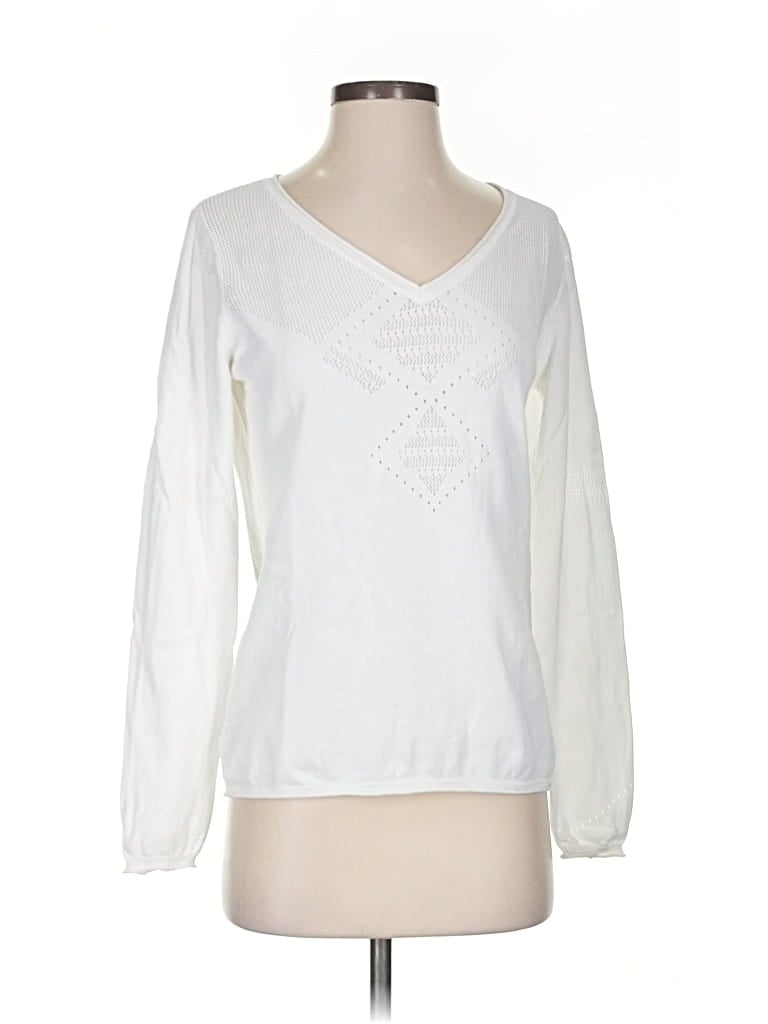 Pre-owned Worth New York Long Sleeve T-shirt In White