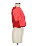 A.L.C. 100% Polyester Red Short Sleeve Top Size 8 - photo 4