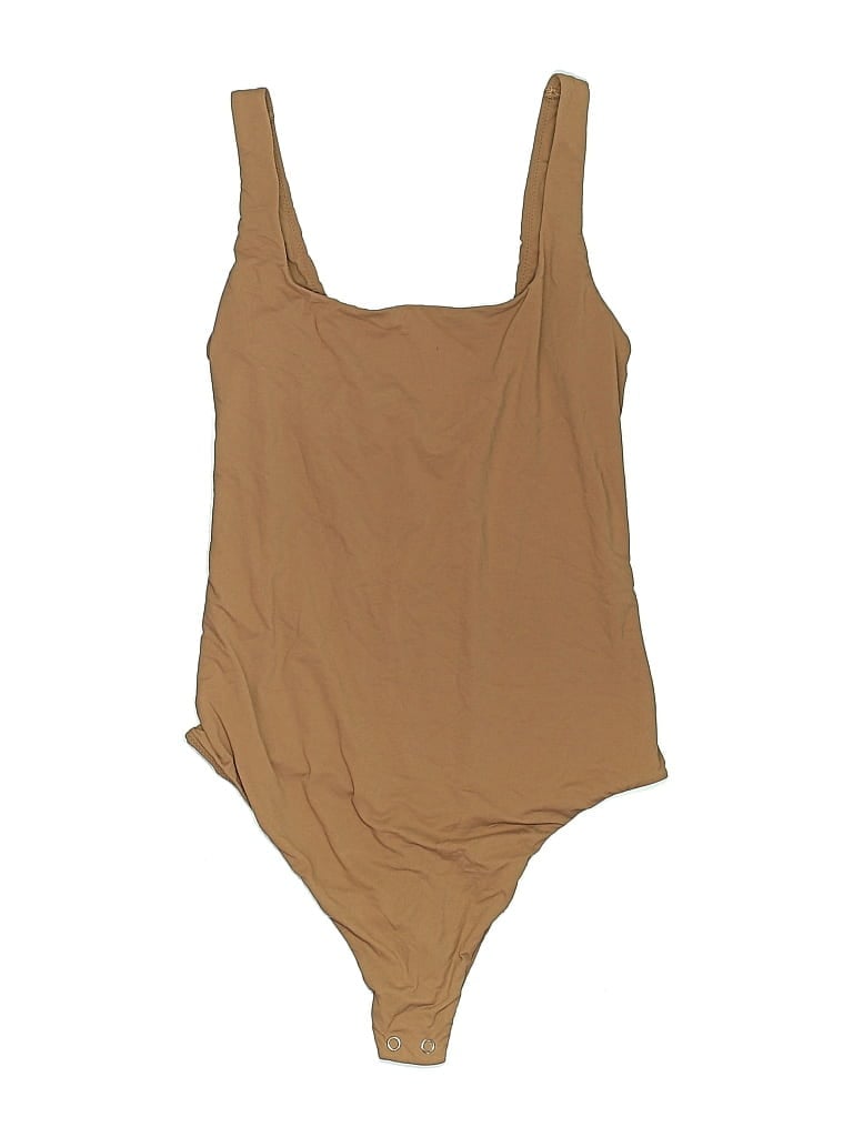 AUDEN Pre-owned Bodysuit In Brown