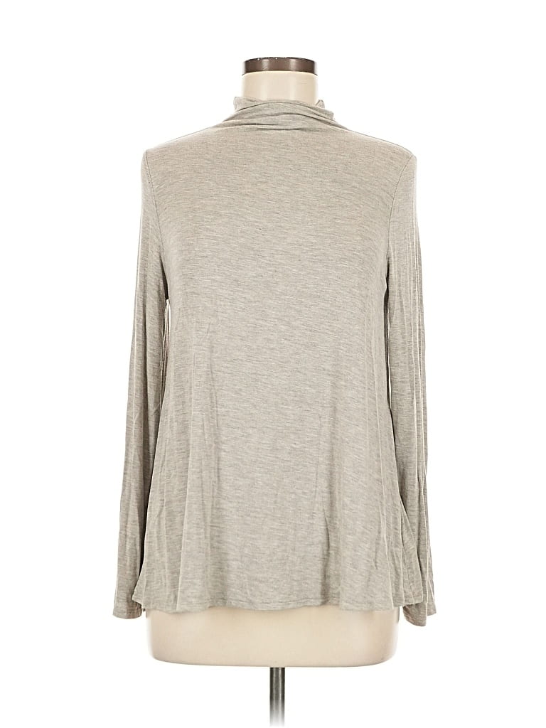 Pre-owned Mercer & Madison Long Sleeve Turtleneck In Gray