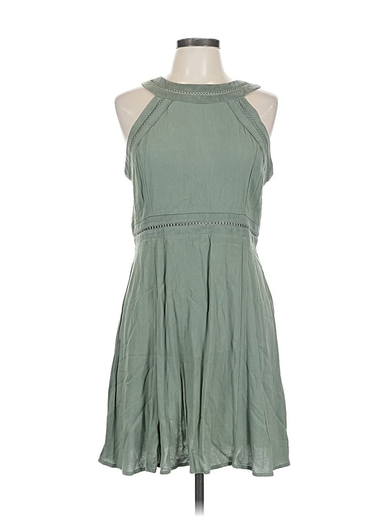 Pre-owned Alya Casual Dress In Green