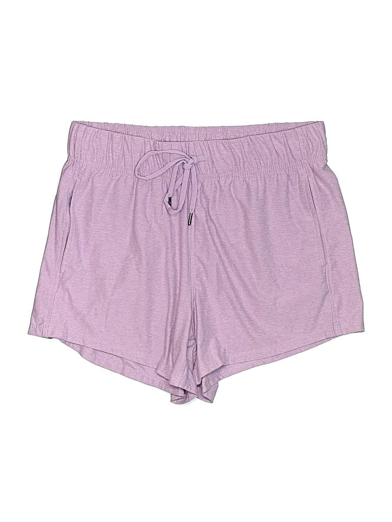 Pre-owned Athletic Works Shorts In Purple