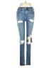 AGOLDE Hearts Blue Jeans Size 27 waist - photo 1