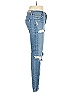 AGOLDE Hearts Blue Jeans Size 27 waist - photo 4