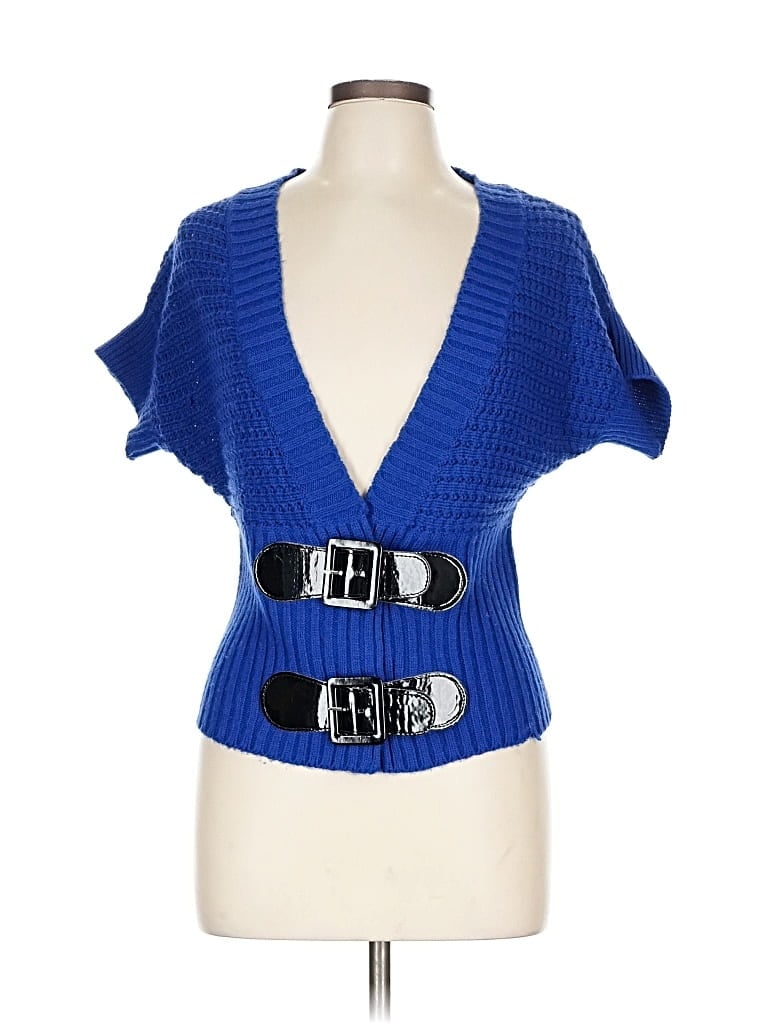 Pre-owned Bongo Sweater Vest In Blue