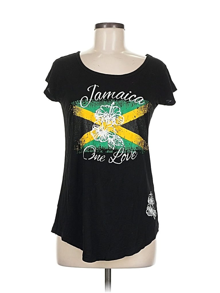 Pre-owned Laid Back London Short Sleeve T-shirt In Black