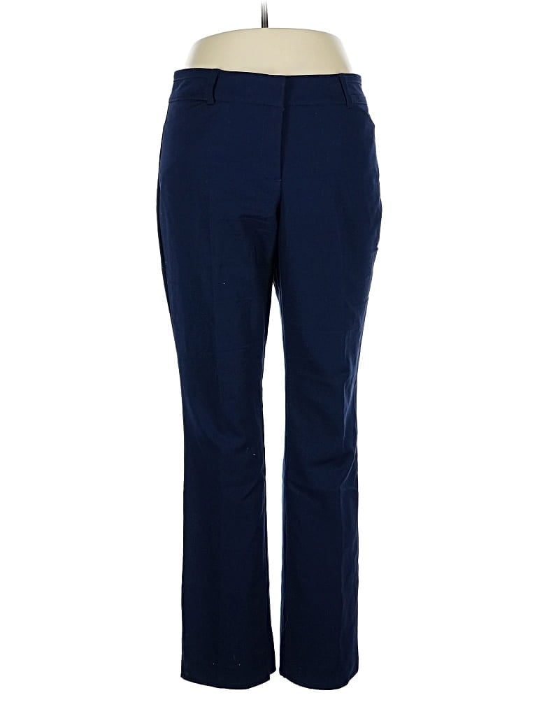 Pre-owned 7th Avenue Design Studio New York & Company Dress Pants In Blue