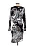 Venus Paisley Silver Casual Dress Size XS - photo 2