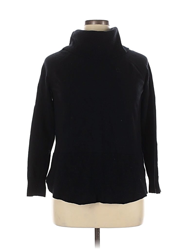 Pre-owned Cyrus Turtleneck Sweater In Black