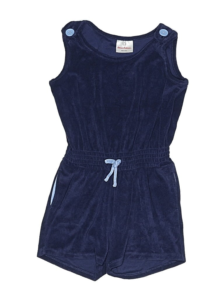 Pre-owned Hanna Andersson Kids' Romper In Blue