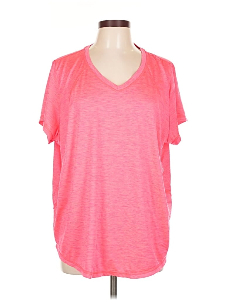 Pre-owned Xersion Active T-shirt In Pink