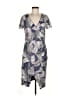 JS Collections Camo Gray Casual Dress Size 8 - photo 1