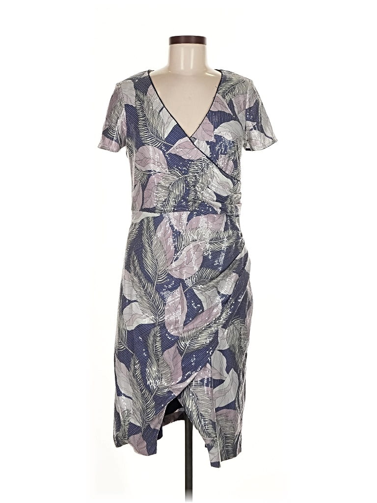 JS COLLECTIONS Pre-owned Casual Dress In Gray