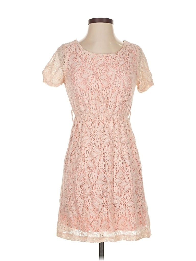 Pre-owned Papaya Cocktail Dress In Pink