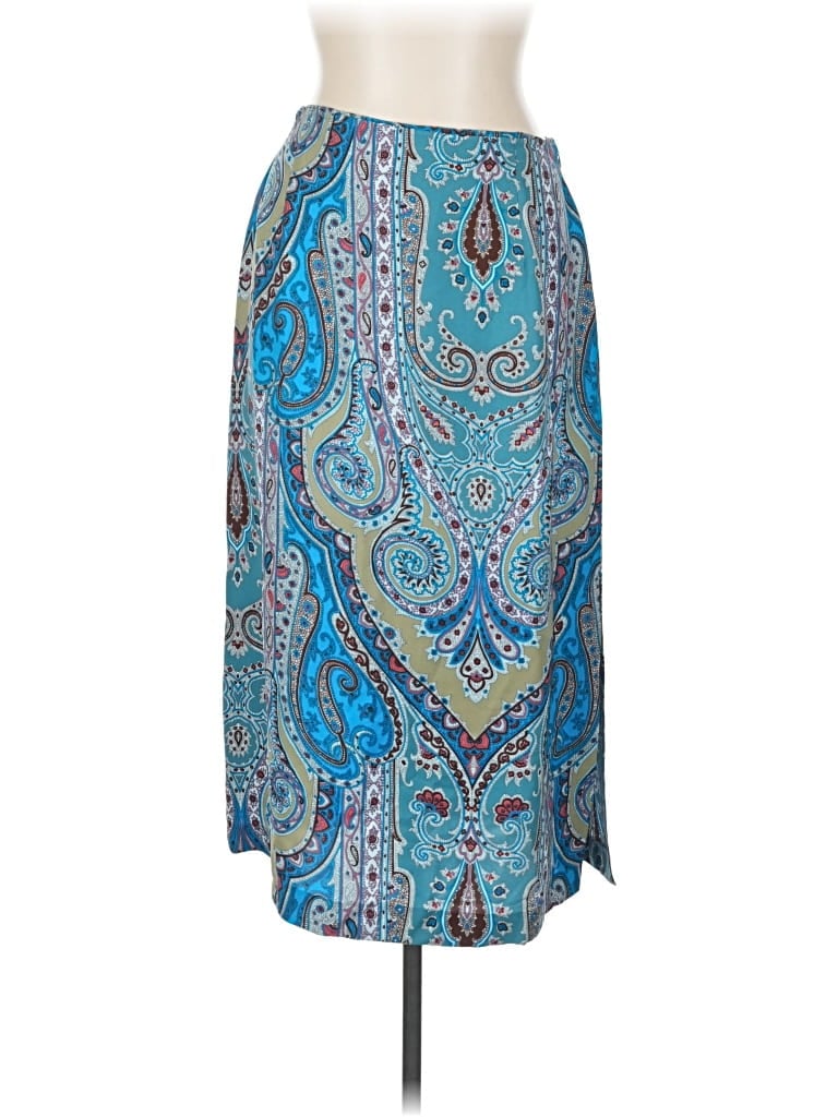 Pre-owned Doncaster Collection Casual Skirt In Blue