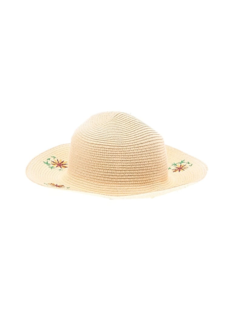 Pre-owned Bindya Sun Hat In Brown