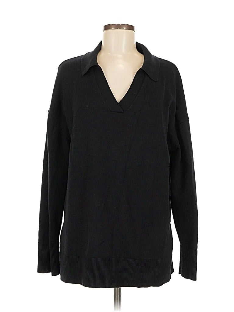 Pre-owned Lillusory Pullover Sweater In Black