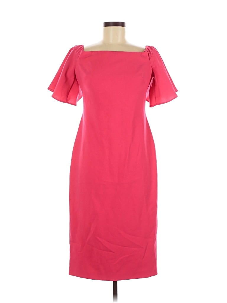 Pre-owned Theia Cocktail Dress In Pink