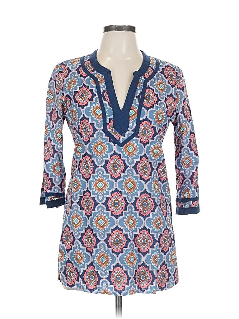 Pre-owned J.crew Factory Store Casual Dress In Blue