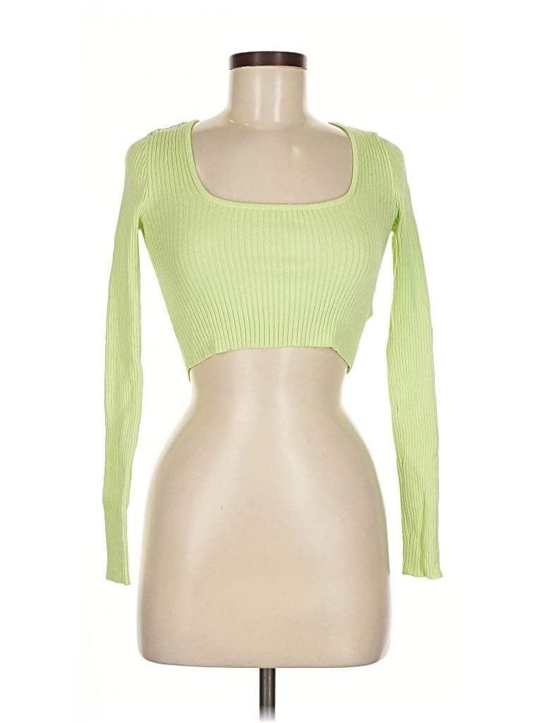 Pre-owned Hera Collection Cardigan Sweater In Green