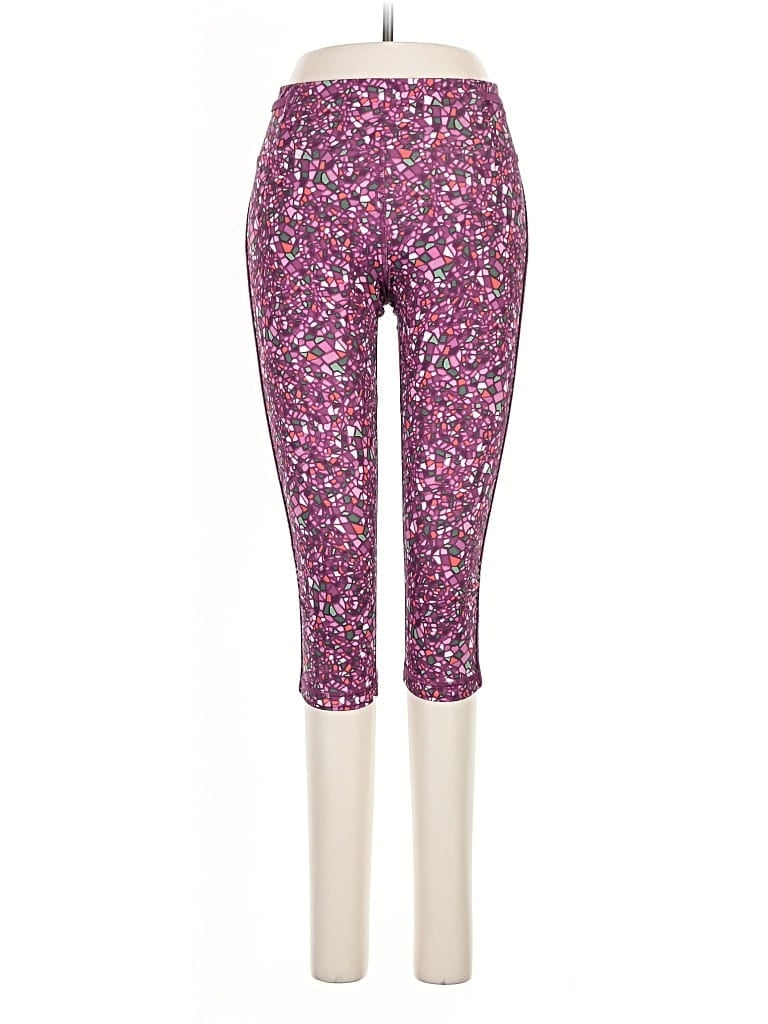 Pre-owned Lululemon Athletica Active Pants In Purple