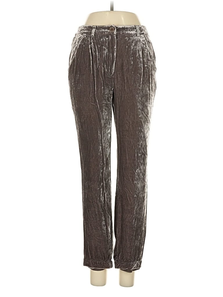 Pre-owned Garnet Hill Casual Pants In Brown