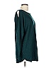 Isela 100% Polyester Teal Green 3/4 Sleeve Top Size L - photo 4
