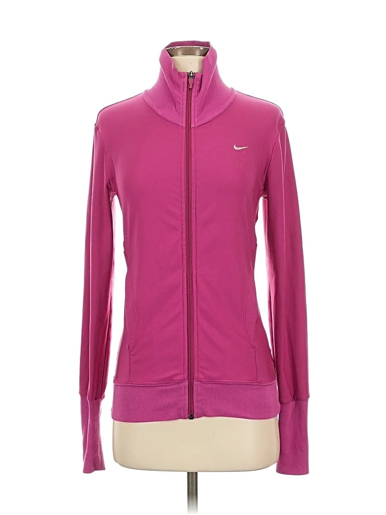 Pre-owned Nike Track Jacket In Pink