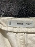 MNG 100% Cotton Ivory Jeans Size 2 - photo 3