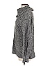Nine West 100% Polyester Gray Turtleneck Sweater Size S - photo 5