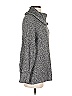 Nine West 100% Polyester Gray Turtleneck Sweater Size S - photo 4