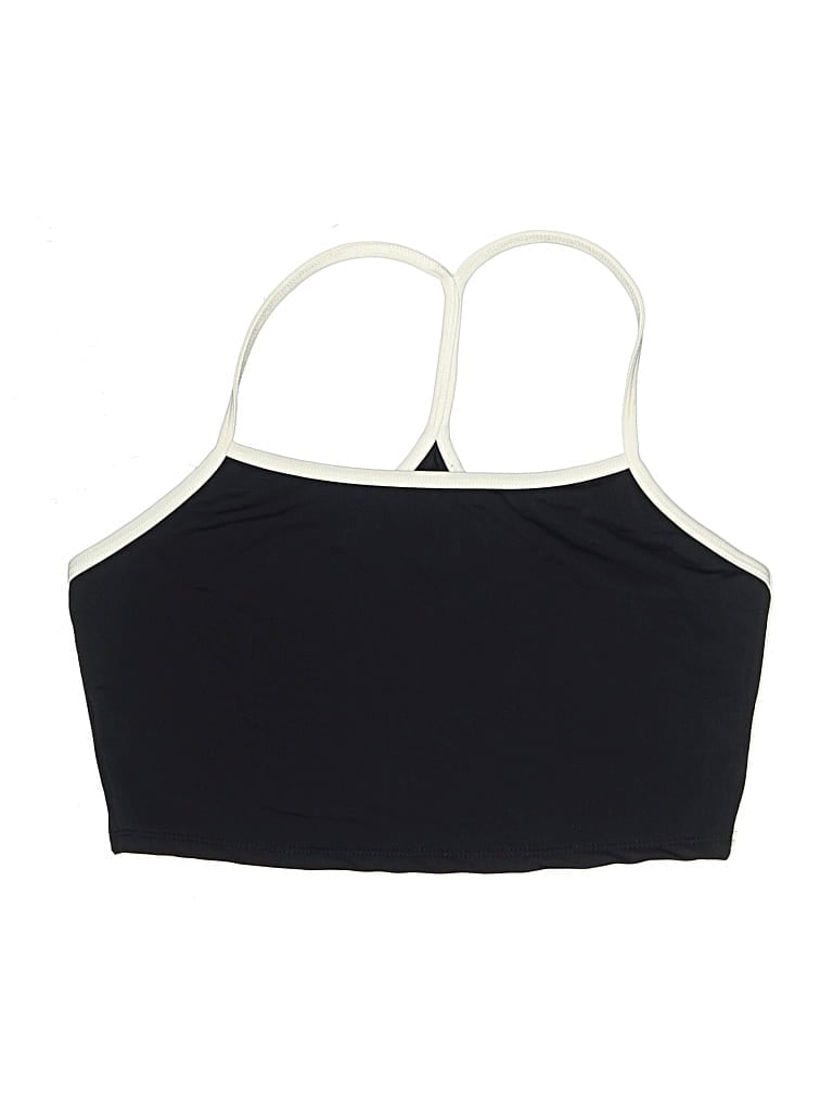 Pre-owned Unbranded Swimsuit Top Black Swimwear