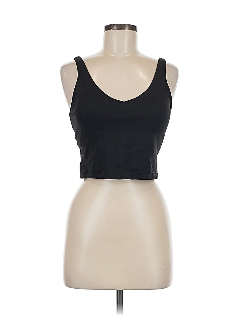 UNBRANDED Pre-owned Tank Top Black Strapless Neckline Tops