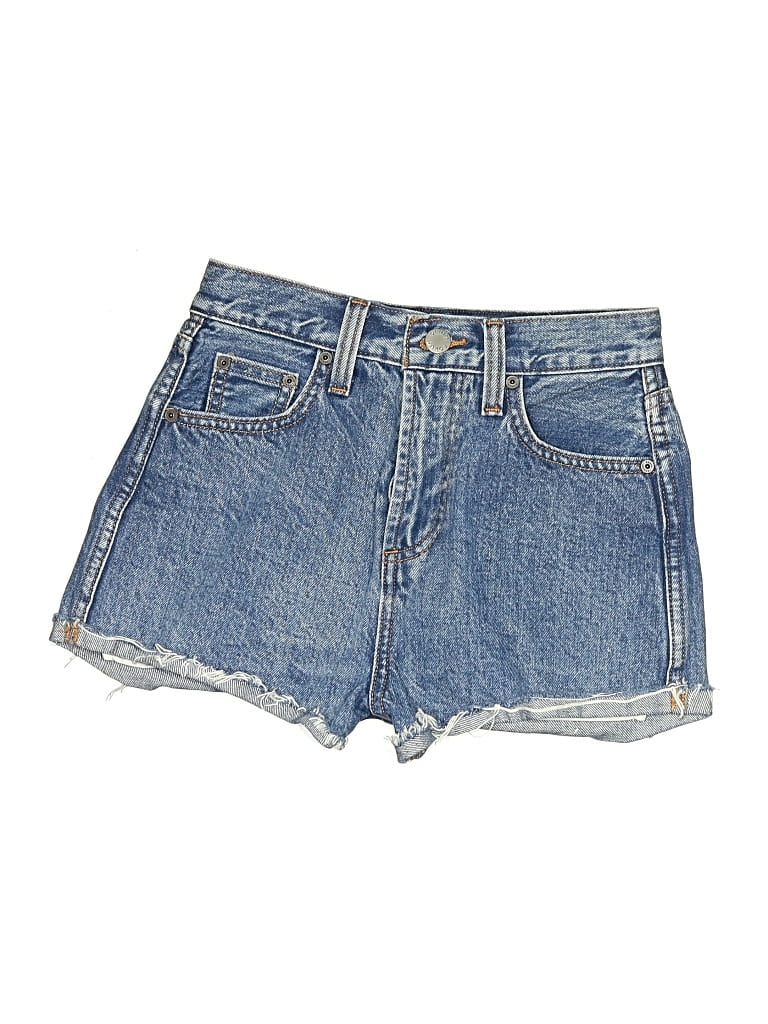 Pre-owned Denim Forum Denim Shorts In Blue