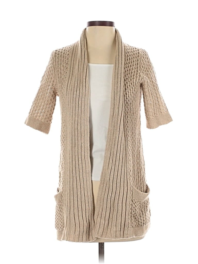 Pre-owned Banana Republic Cardigan Sweater In Brown