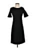 J.Crew Solid Black Casual Dress Size 2 - photo 1