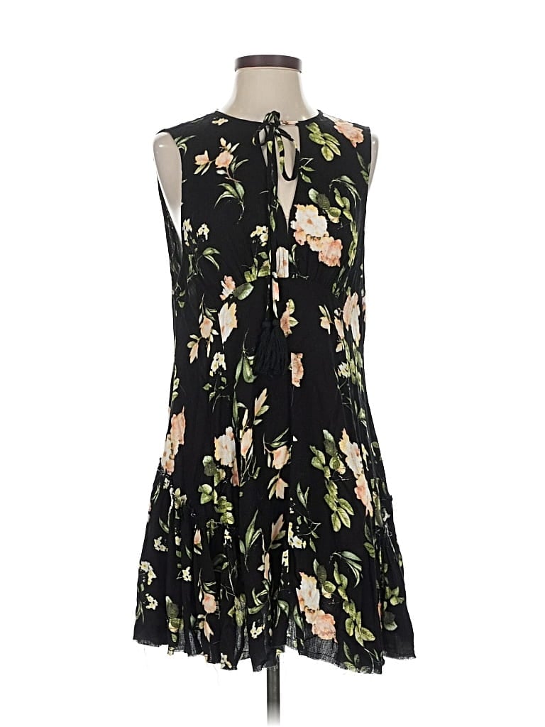 Pre-owned Cotton Candy La Casual Dress In Black