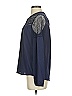 Heartloom 100% Polyester Blue Long Sleeve Blouse Size S - photo 5