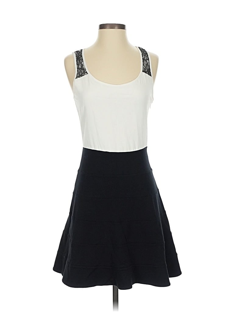 Pre-owned Express Casual Dress In Black